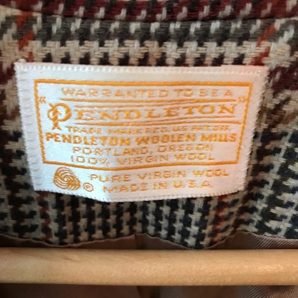 Vintage Pendleton wool jacket/blazer in  excellent condition. - Picture 10 of 15